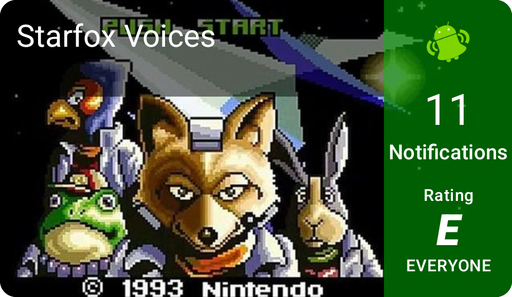 Starfox Voices