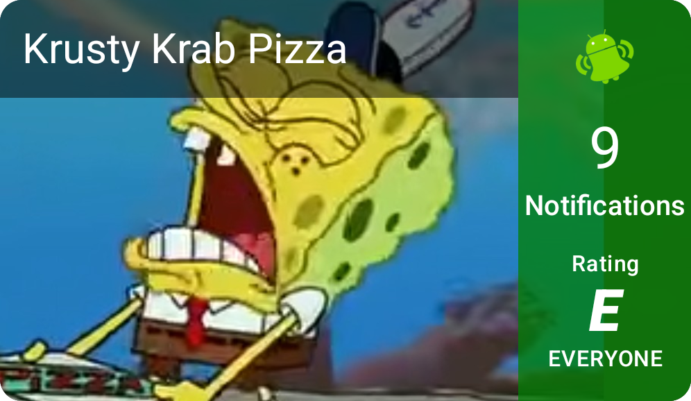 Krusty Krab Pizza