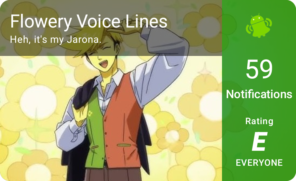 Flowery Voice Lines