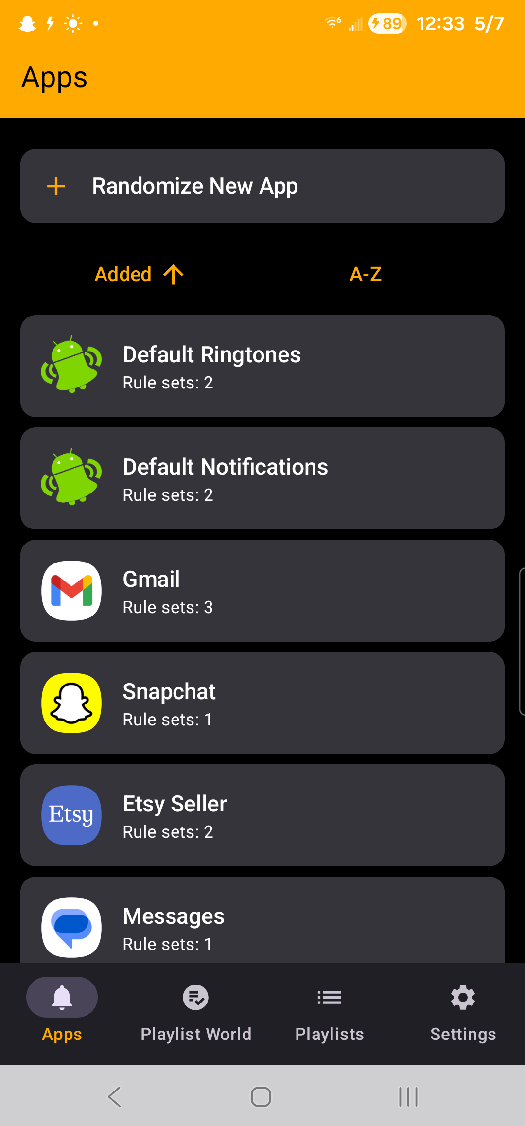 RRM Screenshot